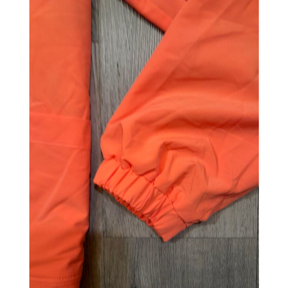 Zuda Womens Full Zip Flight Jacket Elastic Cuffs Long Sleeve Peach Size Small - Picture 3 of 15